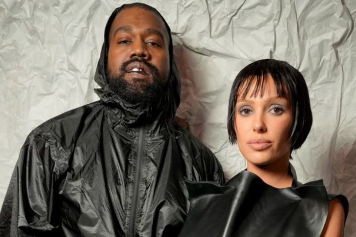 Kanye West and Bianca Censori