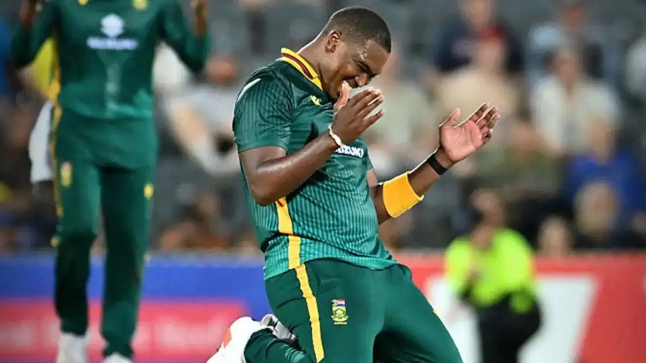 Lungi Ngidi Delivers in the 2nd ODI of AUS vs SA