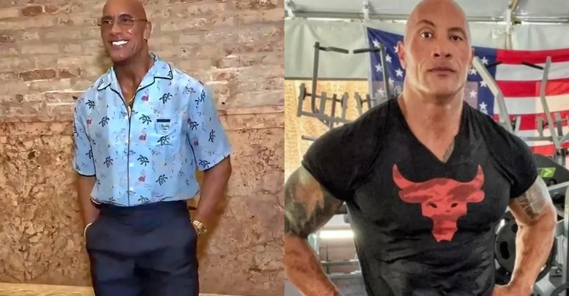 The Rock's Transformation for Upcoming Movie
