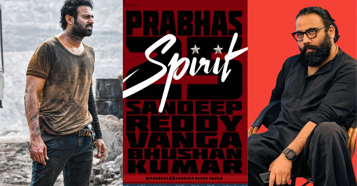 Prabhas starring in Vanga's Spirit