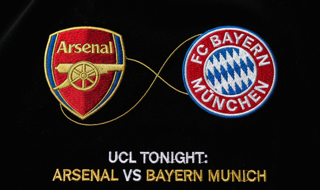 Arsenal vs Bayern Munich UCL 2025-26