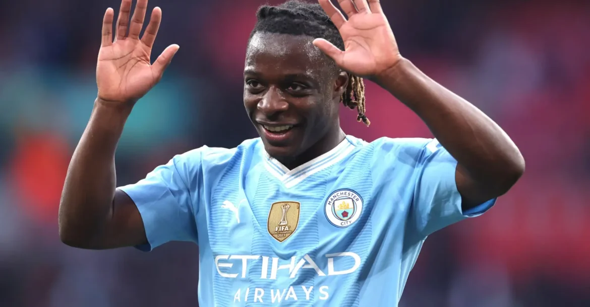 Jeremy Doku impresses against Liverpool