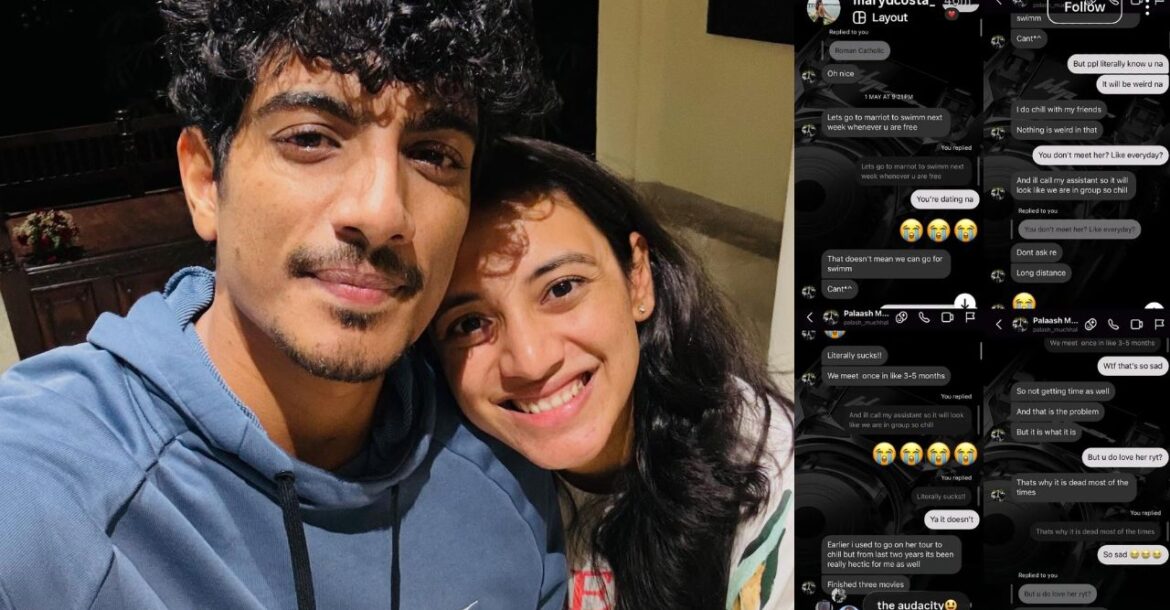 Palash Mucchal Cheating Allegations Surface on X