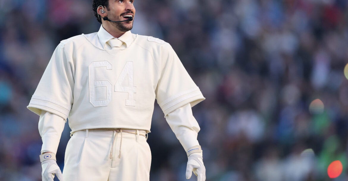 Bad Bunny Lights Up The Super Bowl