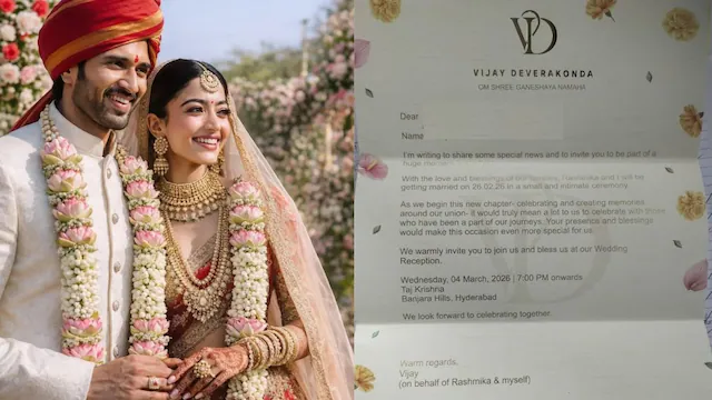 Rashmika Mandanna and Vijay Deverakonda Are Now Married