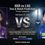 KKR vs LSG IPL 2026 Match Prediction
