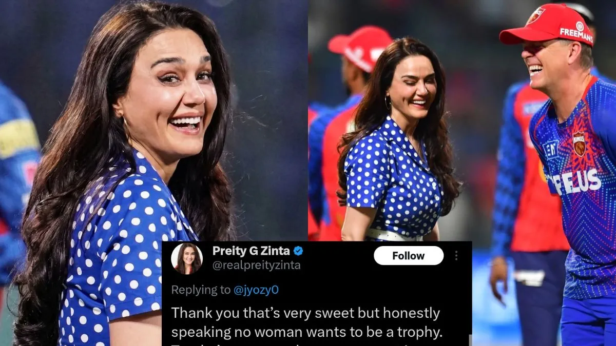 Preity Zinta Gives Witty Response To Trophy Comment