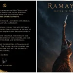 Ramayana Trailer Postponed